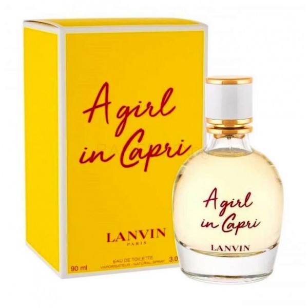 A Girl In Capri By Lanvin